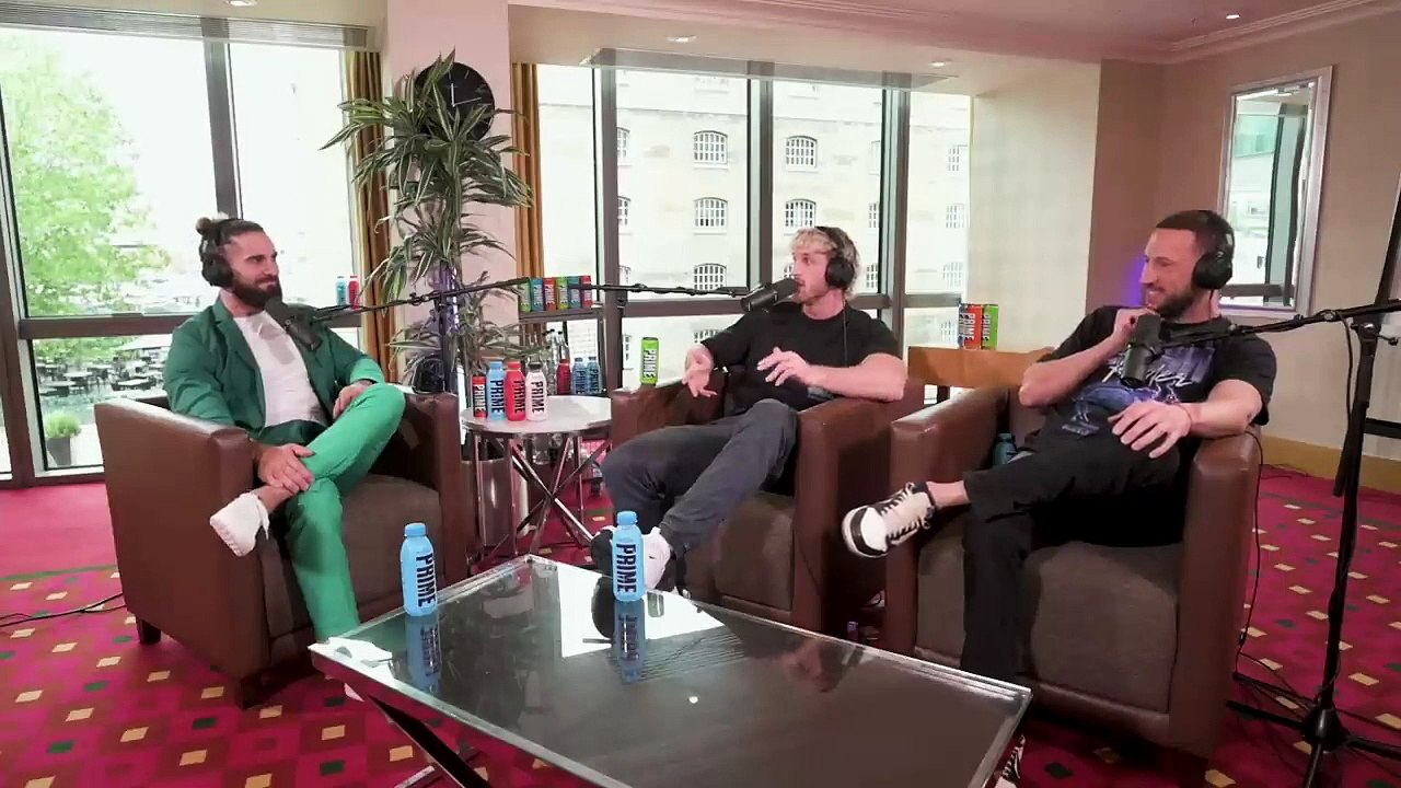 Logan Paul & Seth Rollins Respond To Haters Calling WWE "Fake"