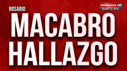 Horror en Rosario: encuentran un cuerpo calcinado en un descampado