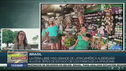 Brasil: Feria de Ver-o-Peso acogerá a 8 jefes de estado de los países de la Amazonía