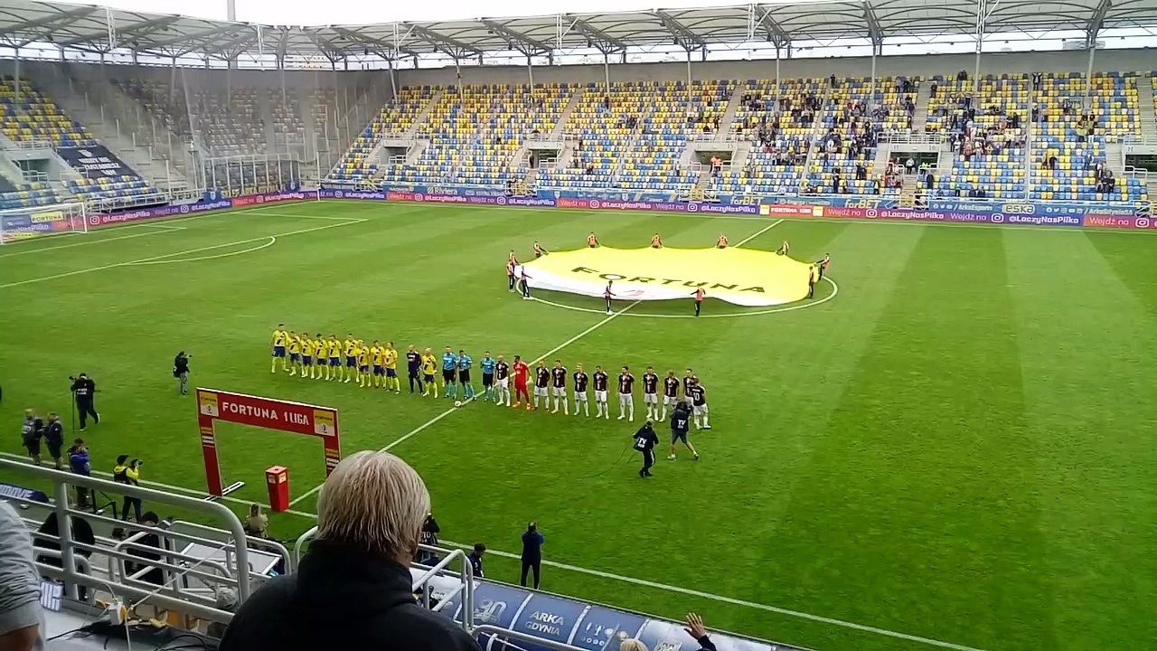 Arka Gdynia - Polonia Warszawa (Fortuna 1. Liga)