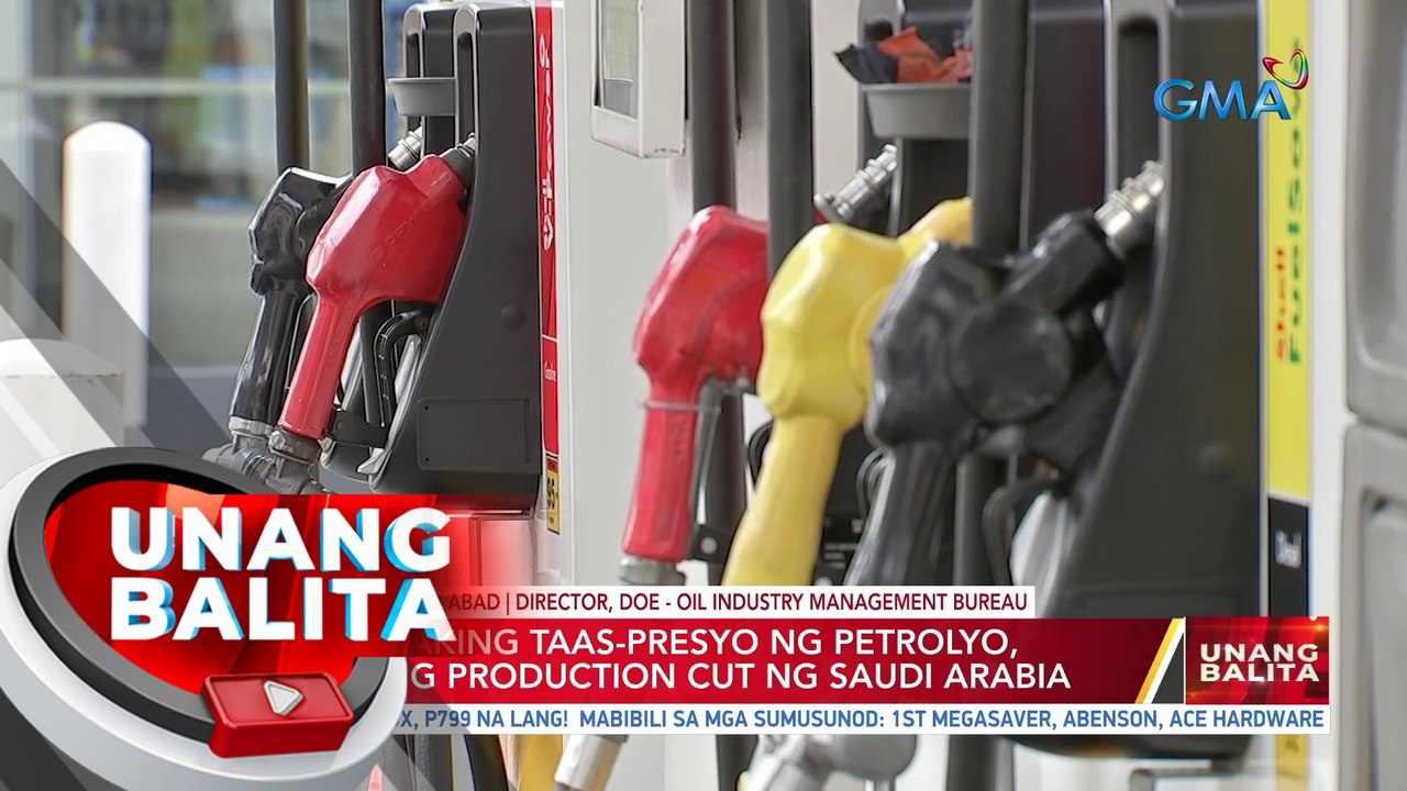 DOE: Malaking taas-presyo ng petrolyo, epekto ng production cut ng Saudi Arabia | UB