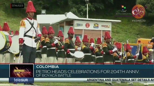 Colombian president thanks military forces for opening up the possibility of total peace