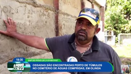 Cemitério em Olinda sofre com o descaso do poder público