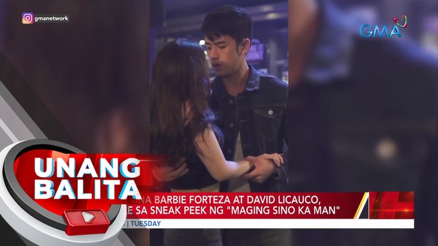 Chemistry nina Barbie Forteza at David Licauco, undeniable sa sneak peek ng 'Maging Sino Ka Man' | UB