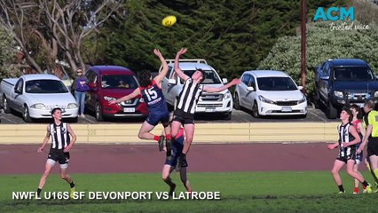 Highlights from the under 16 qualifying final