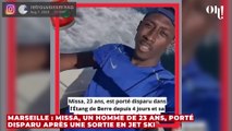 Marseille : Missa, un homme de 23 ans, porté disparu après une sortie en jet ski