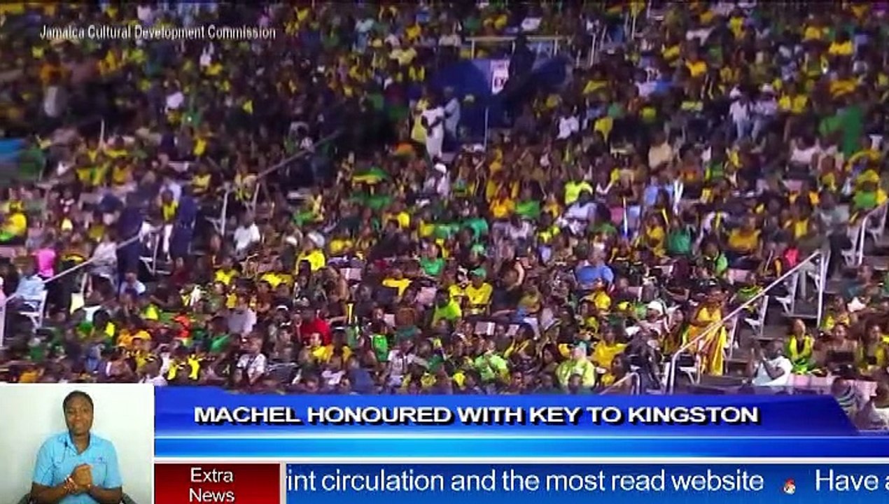 MACHEL HONOURED IN JAMAICA