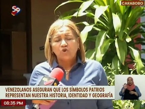 Carabobeños destacan el respeto y la importancia de los Símbolos Patrios