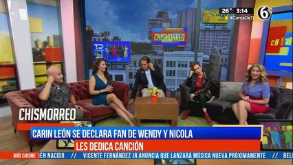 Carín León sorprende a Wendy Guevara y Nicola