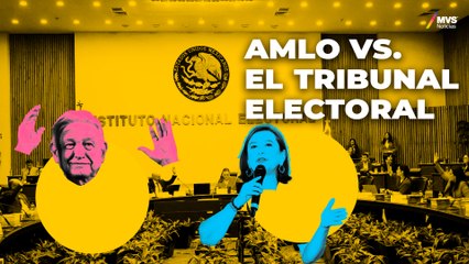 Las FUERTES CRÍTICAS de AMLO a las TRIBUNAL ELECTORAL por el caso XÓCHITL GÁLVEZ