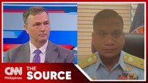 Security expert Ray Powell and Coast Guard spokesperson Commodore Jay Tarriela | The Source