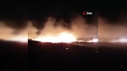 Karacadağ Bal Ormanı'nda yangın