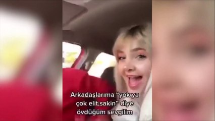 Kız arkadaşına satır gösterip "Bu iş böyle biter" dedi!