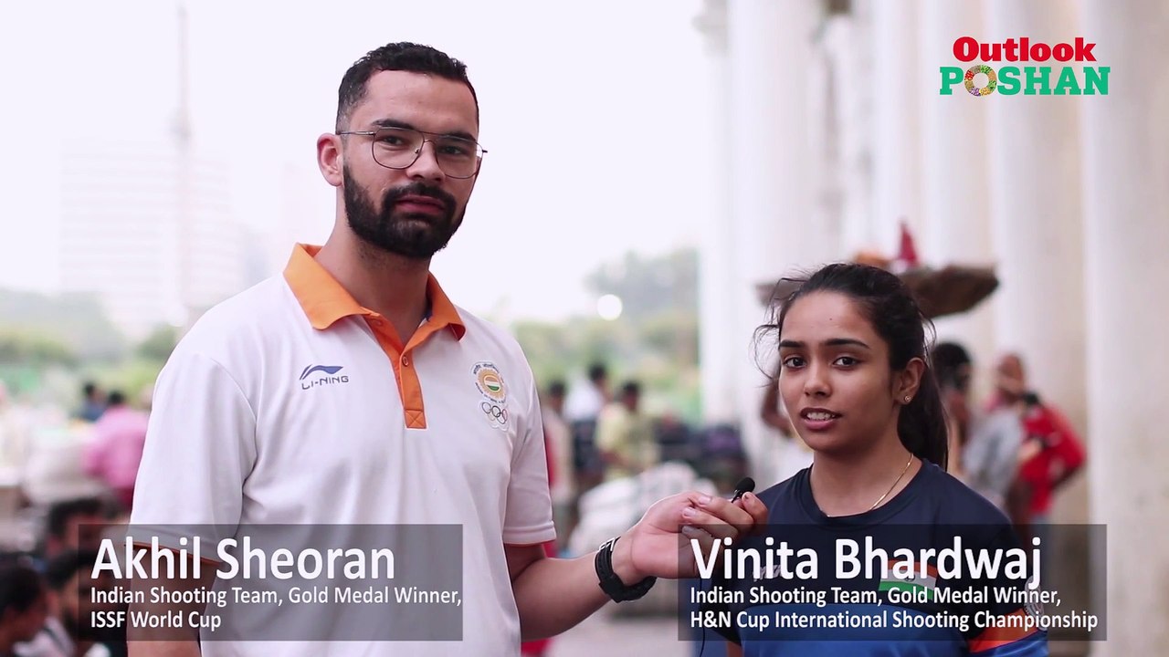 Indian Rifle Shooters on their Diet & Nutrition