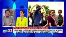Carlos Zeballos sobre Digna Calle: “Su esposo nos dijo que la congresista llegará a fines de agos