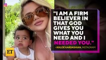 Khloé Kardashian and Ex Tristan Thompson Pose Together in Rare Moment