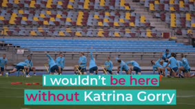 Cooney-Cross attributes success to midfield partner, Katrina Gorry