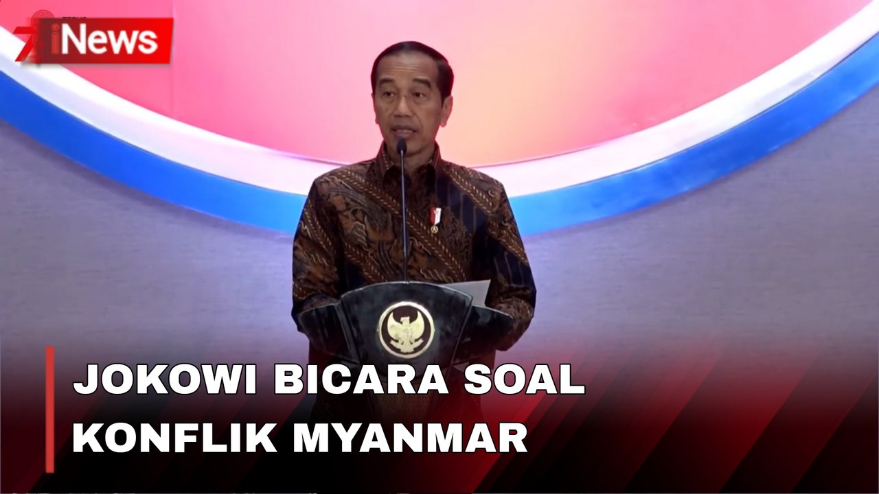 Hadiri Peringatan HUT ke-56 ASEAN, Presiden Jokowi Bicara soal Konflik Myanmar