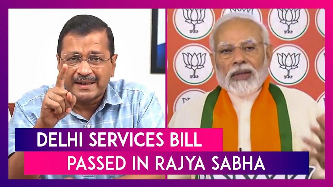 Delhi Services Bill Passed In Rajya Sabha With...