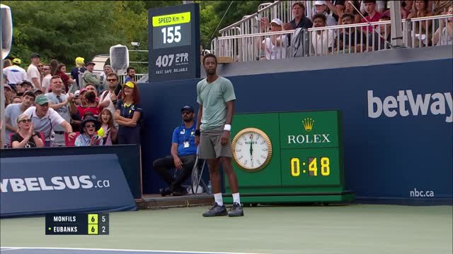 Toronto - Monfils domine Eubanks