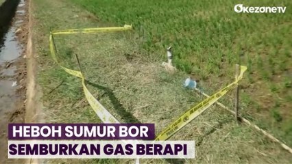 Semburkan Gas Berapi, Sumur Bor di Purworejo Gegerkan Warga
