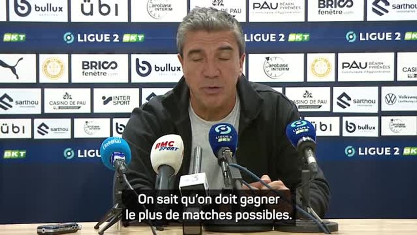 Pau FC - Girondins : David Guion : 