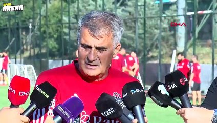 Beşiktaş'ta Şenol Güneş'ten Anderson Talisca ve Alex Oxlade-Chamberlain açıklaması: Görüntülü konuştum, özlediğini söyledi