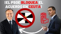 Vivas: “Estaba tratando de encajar la decisión del PSOE nacional de bloquear un acuerdo para Ceuta”