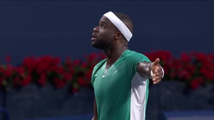 Toronto - Confusion totale après un point gagnant de Tiafoe face à Raonic