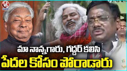 BJP Senior Leader Vivek Venkataswamy Great Words About Gaddar | V6 News