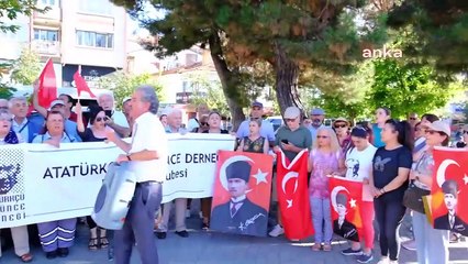 L'association de la pensée kémaliste proteste contre l'abattage d'arbres dans la forêt d'Akbelen