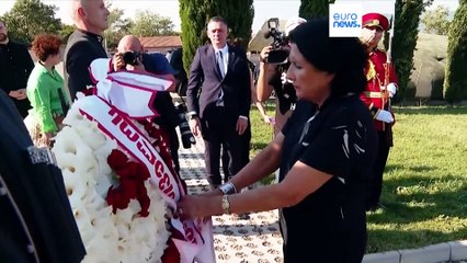 La Georgia commemora i caduti nella guerra con la Russia del 2008