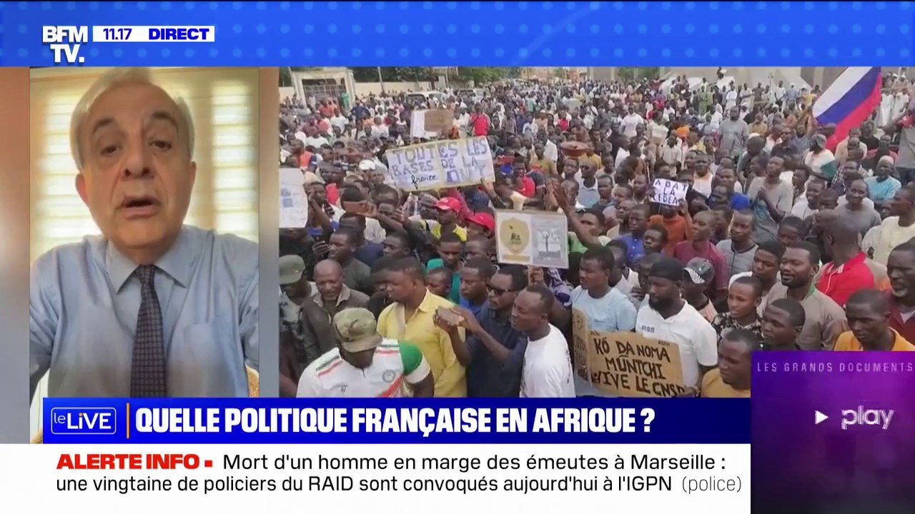 Roger Karoutchi, sénateur LR, sur le Niger : "Revoir la politique africaine, ça veut dire revoir notre politique de co-développement et revoir notre politique de présence culturelle"