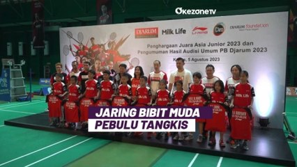 Lalui Rangkaian Seleksi Ketat, 11 Atlet Muda Resmi Gabung PB Djarum