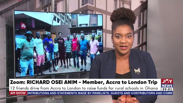 The Big Stories || The aim of the 10,000km Accra - London expedition is to raise $100,000 to support Eduspots - Anim - JoyNews