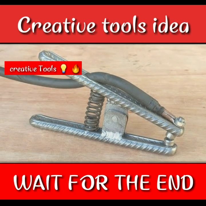 HOW TO MAKE WELDING CLAMP HOW TO MAKE WELDING ROD HOLDER