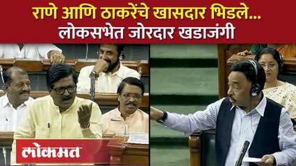 राणेंनी औकात काढली, अध्यक्षांनी राणेंचं भाषण गुंडाळलं... | Narayan Rane Speech in Lok Sabha | SA4