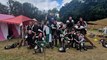 Medieval Sports Combat at Loxwood Joust 2023 with two members of the Invicta medieval combat group