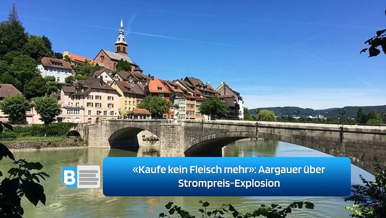 «Kaufe kein Fleisch mehr»: Aargauer über Strompreis-Explosion