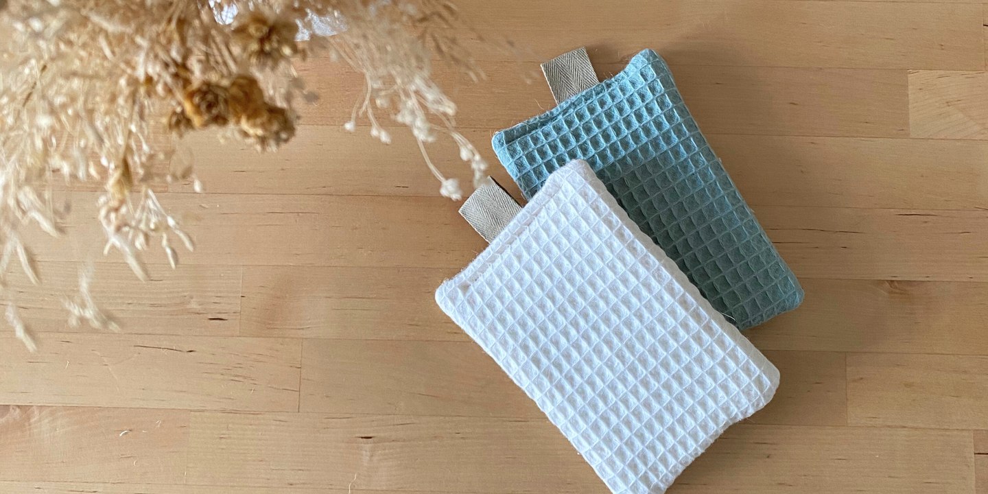 Coudre une éponge lavable et zéro déchet