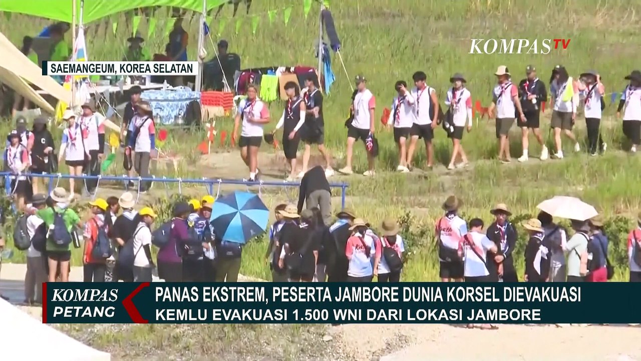 Terdampak Cuaca Panas Ekstrem, Begini Kondisi Terkini WNI Peserta Jambore di Korea Selatan