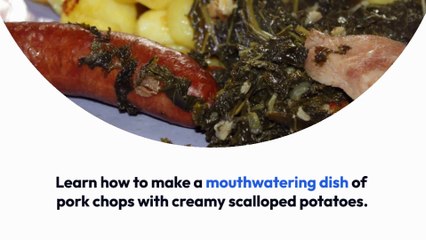 "Pork Chop Perfection: Scalloped Potato Delight Recipe" | eattingwell