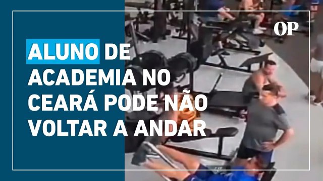 Aluno atingido por aparelho de musculação tem menos de 1% de chance de voltar a andar