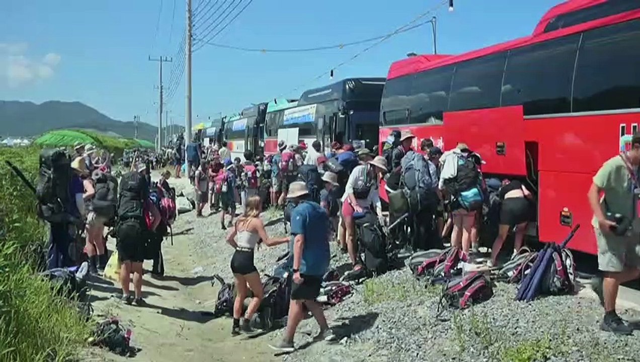 Taifun 'Khanun' im Anmarsch: Südkorea evakuiert 36.000 Pfadfinder
