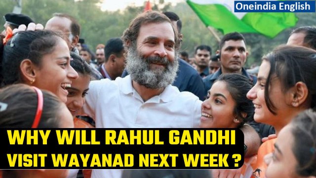 Rahul Gandhi to visit Wayanad, first time after being reinstated as MP: KC Venugopal | Oneindia News