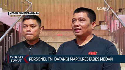Ini Penjelasan Terkait Kedatangan Personel TNI ke Mapolrestabes Medan