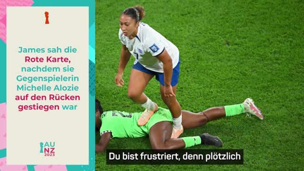 Wright: James 'wird aus Roter Karte lernen'