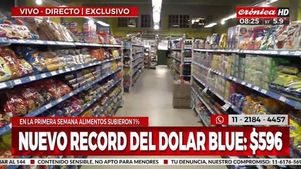 Nuevo récord del dólar blue: ¿se traslasa a los precios?