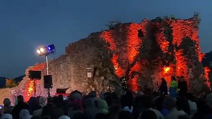 Il concerto dei "40 Fingersi" alla Fortezza delle Verrucole
