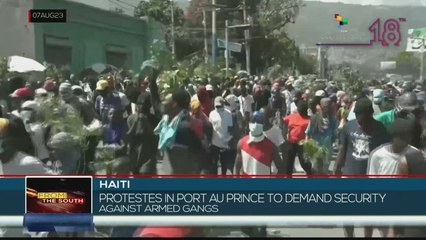 Thousands protest in Haiti’s capital against insecurity and violence